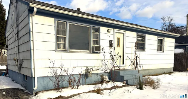a view of the house with a yard