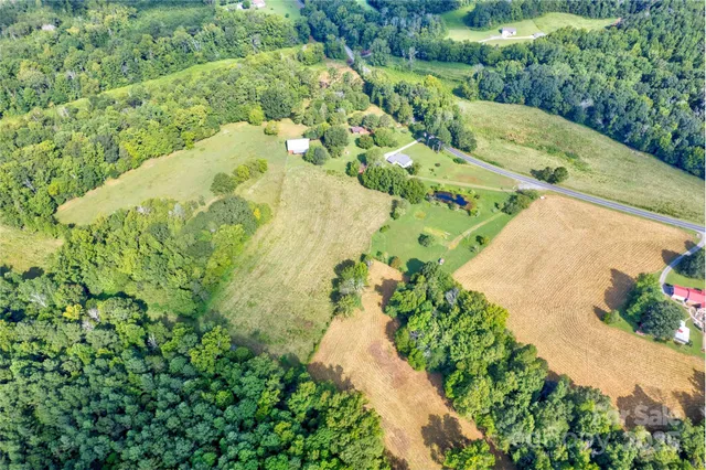 a view of a garden with a fountain