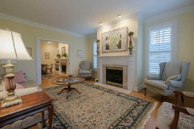 676 Pickney Road Winchester, TN 37398 - Photo 4 of 20 Formal living room with gas log fireplace that could be used as an office