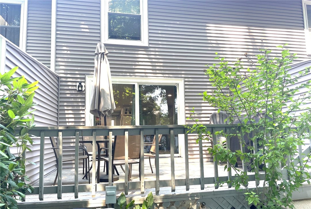 161 West Shore Road, Unit C7 Warwick, RI 02889 - Photo 12 of 36 Private deck with plenty of room for a table and chairs.