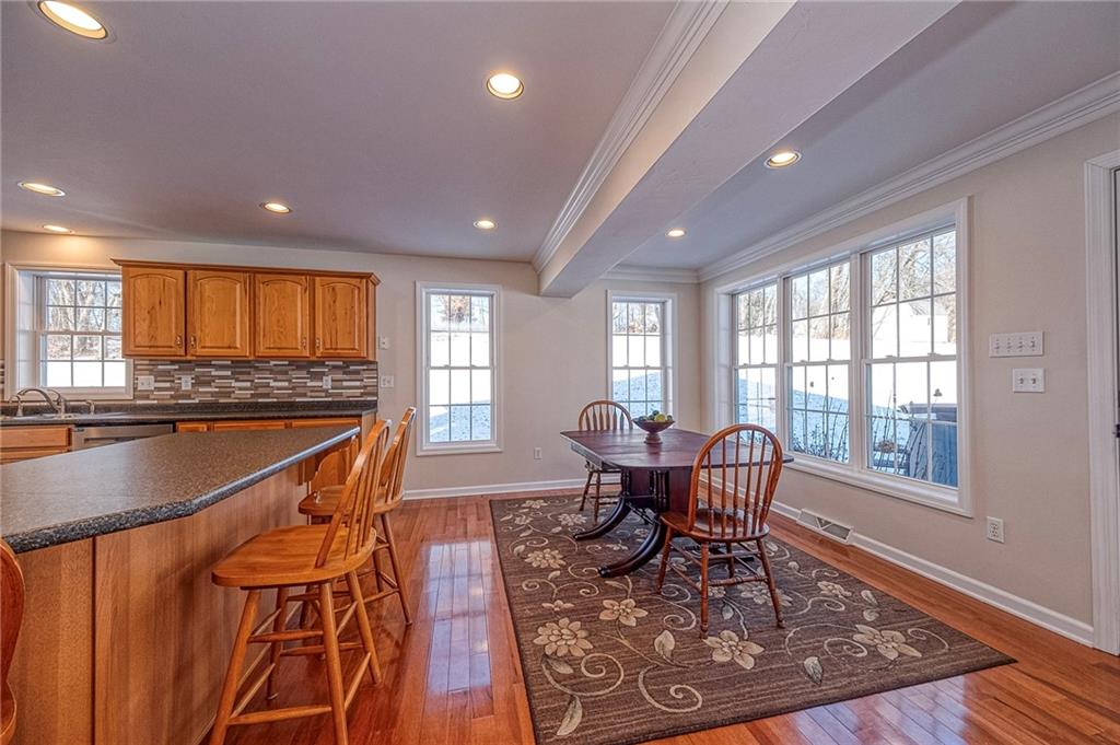 169 Howes Run Road Sarver, PA 16055 - Photo 12 of 48 OPTIONS OF EATING AROUND THE COUNTER OR IN THE MORNING ROOM