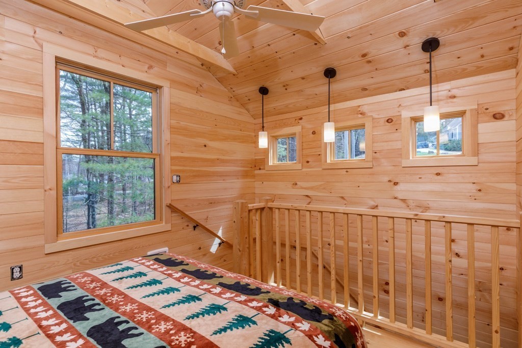 213 Ashby Road Ashburnham, MA 01430 - Photo 13 of 28 a bedroom with bed and a window