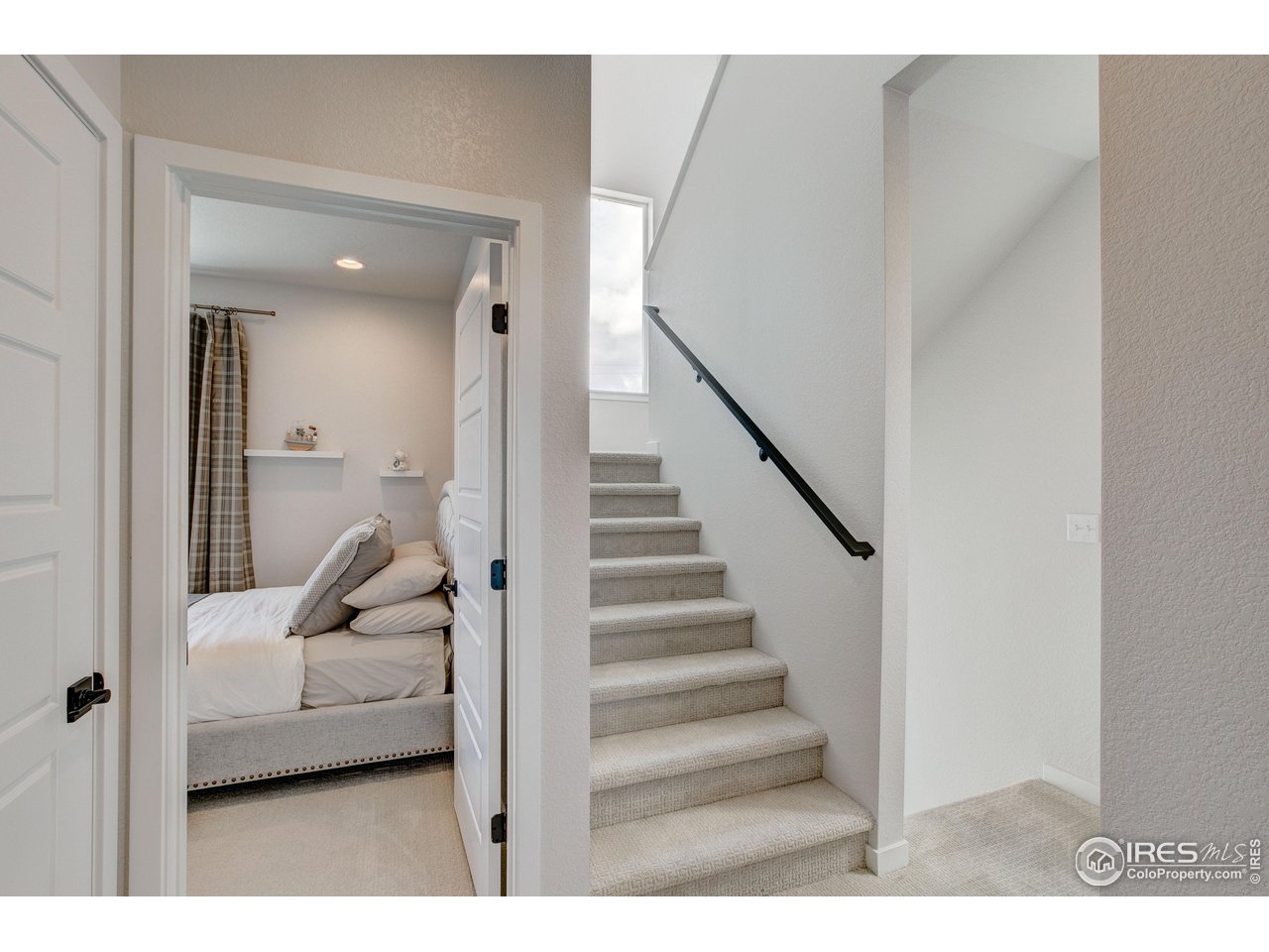 5383 Quail Street Arvada, CO 80002 - Photo 35 of 41 Stairway leading to the Roof Top Deck