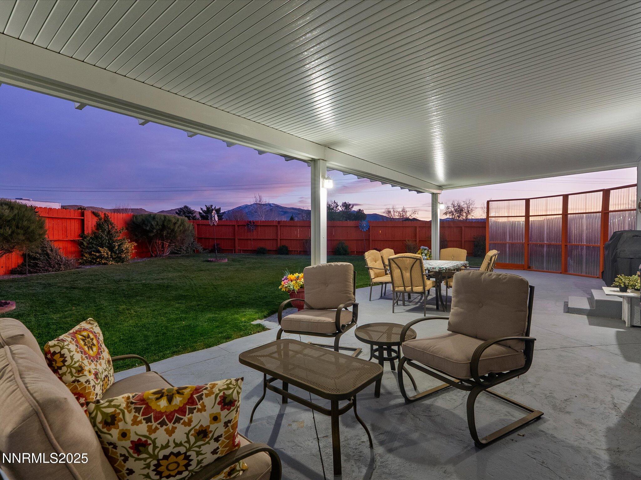 17634 Georgetown Court Reno, NV 89508 - Photo 8 of 56 a outdoor living space with furniture and garden view