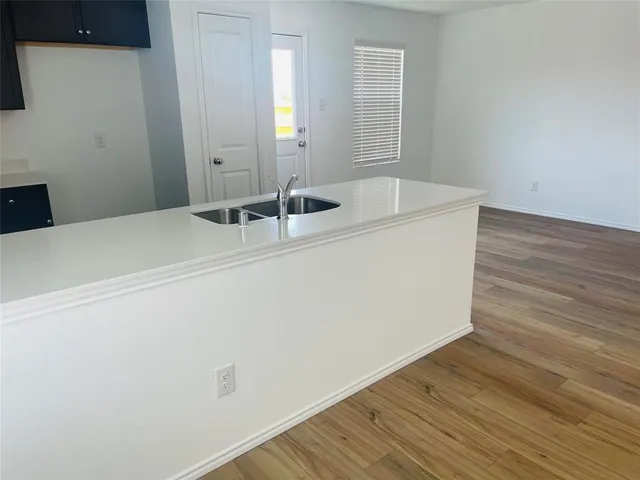 a room with wooden floor