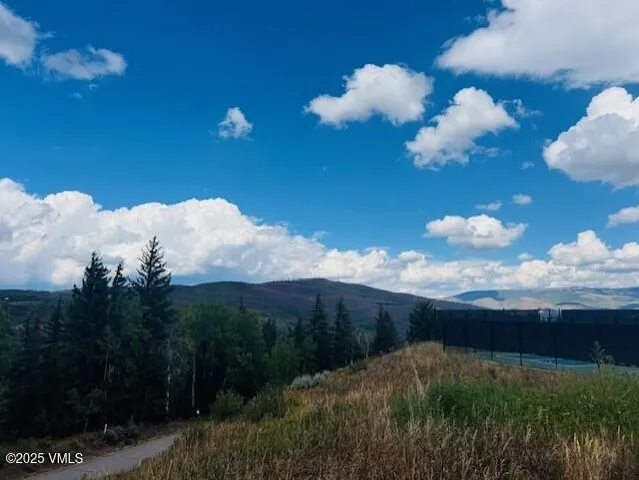 a view of a bunch of flowers in middle of the green field