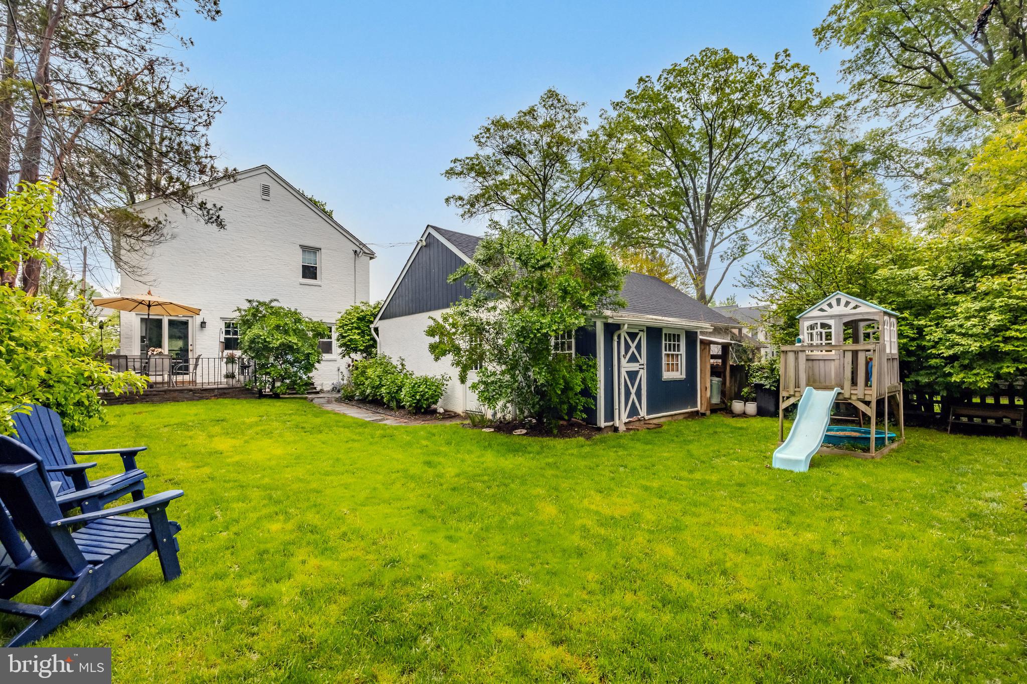 2710 Prescott Road Havertown, PA 19083 - Photo 37 of 38 a view of a house with a yard and sitting area