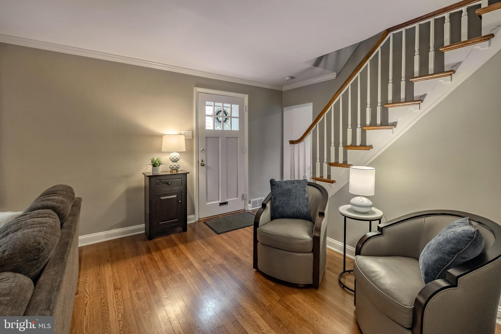 2710 Prescott Road Havertown, PA 19083 - Photo 7 of 38 a living room with furniture and a hard wood floor