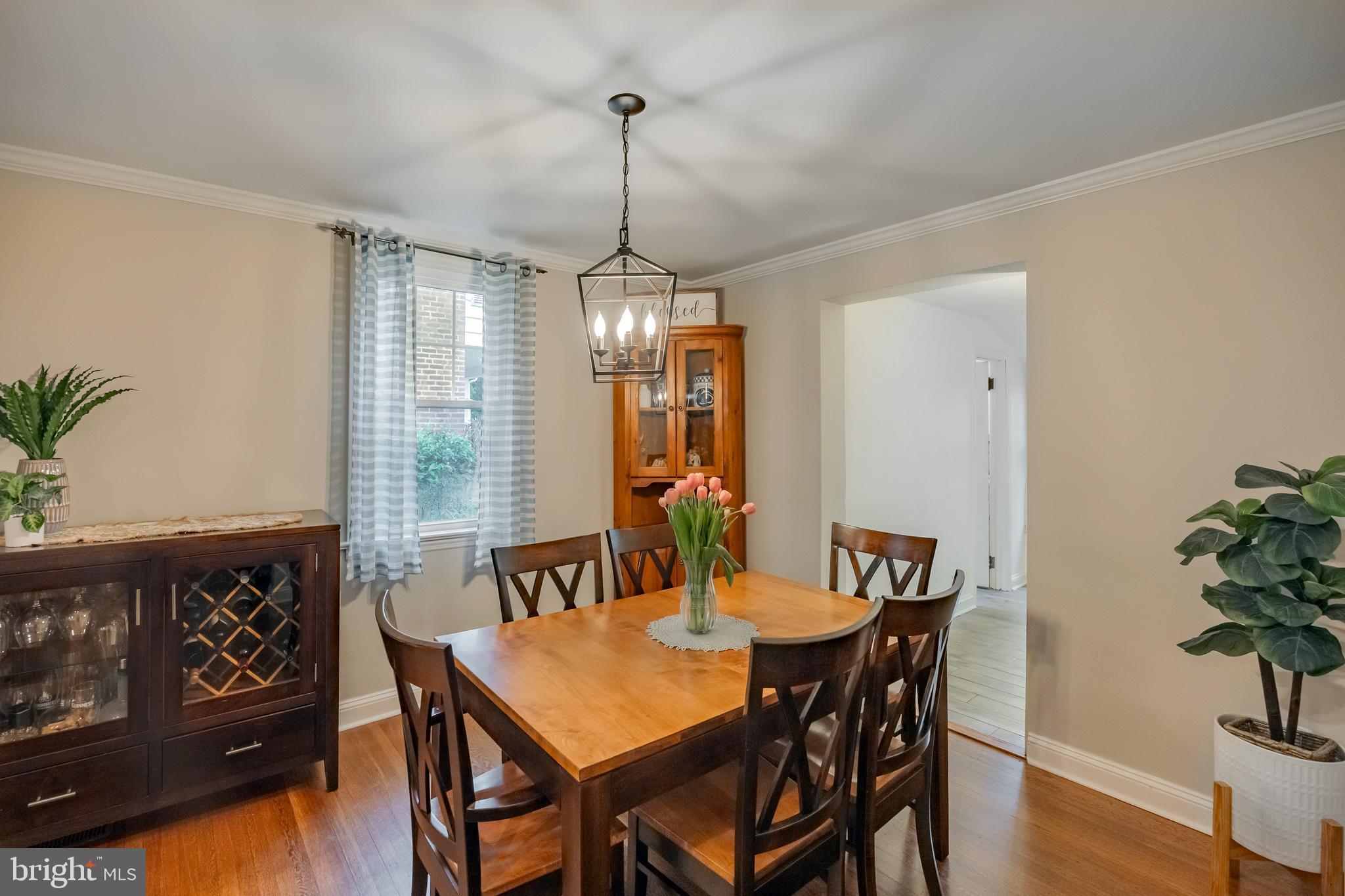 2710 Prescott Road Havertown, PA 19083 - Photo 8 of 38 a view of a dining room with furniture window and wooden floor