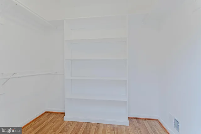 a view of a room with shelf