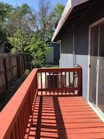 a outdoor space with furniture
