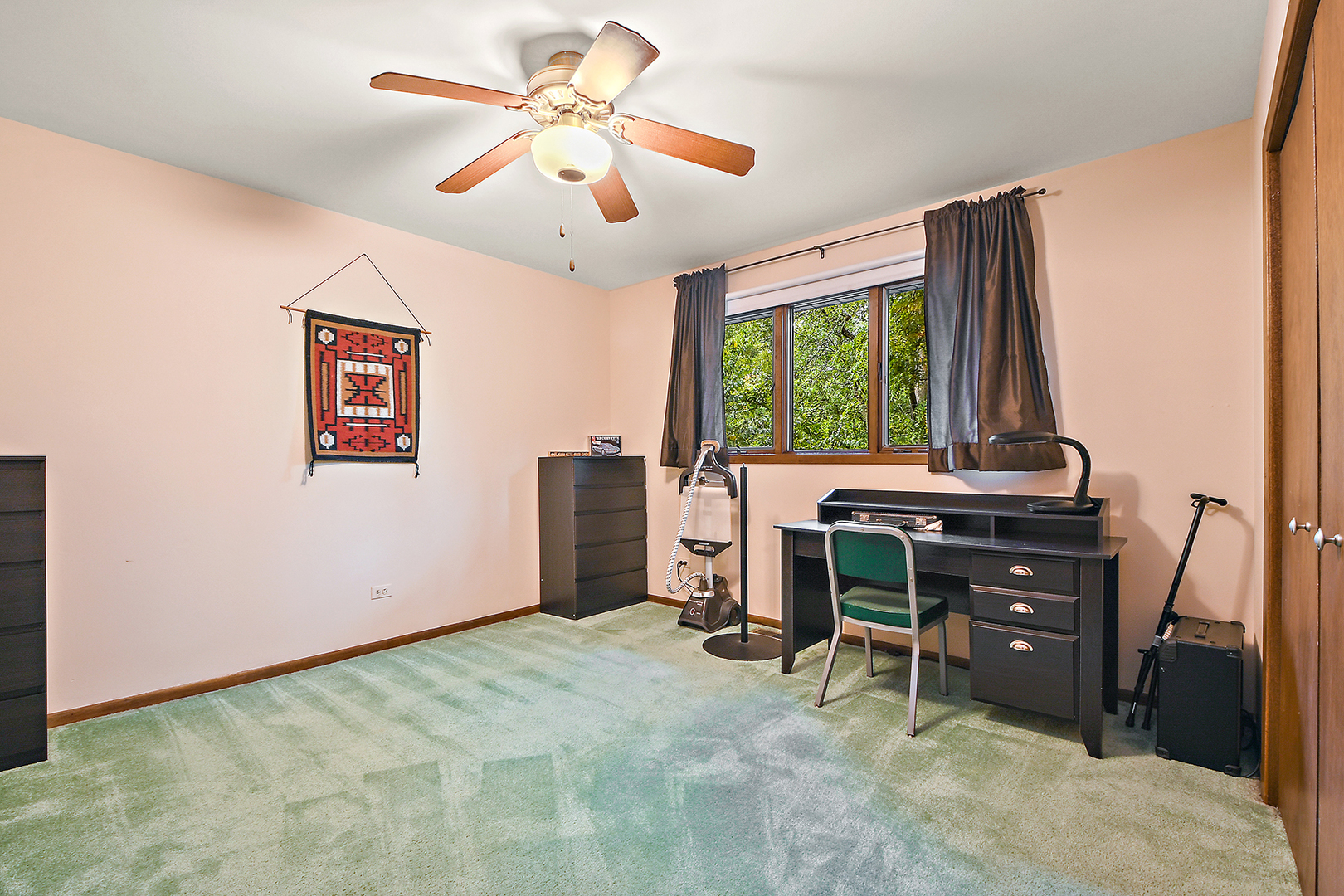 12612 West Hadley Road Homer Glen, IL 60491 - Photo 22 of 39 a view of a workspace with furniture and a window