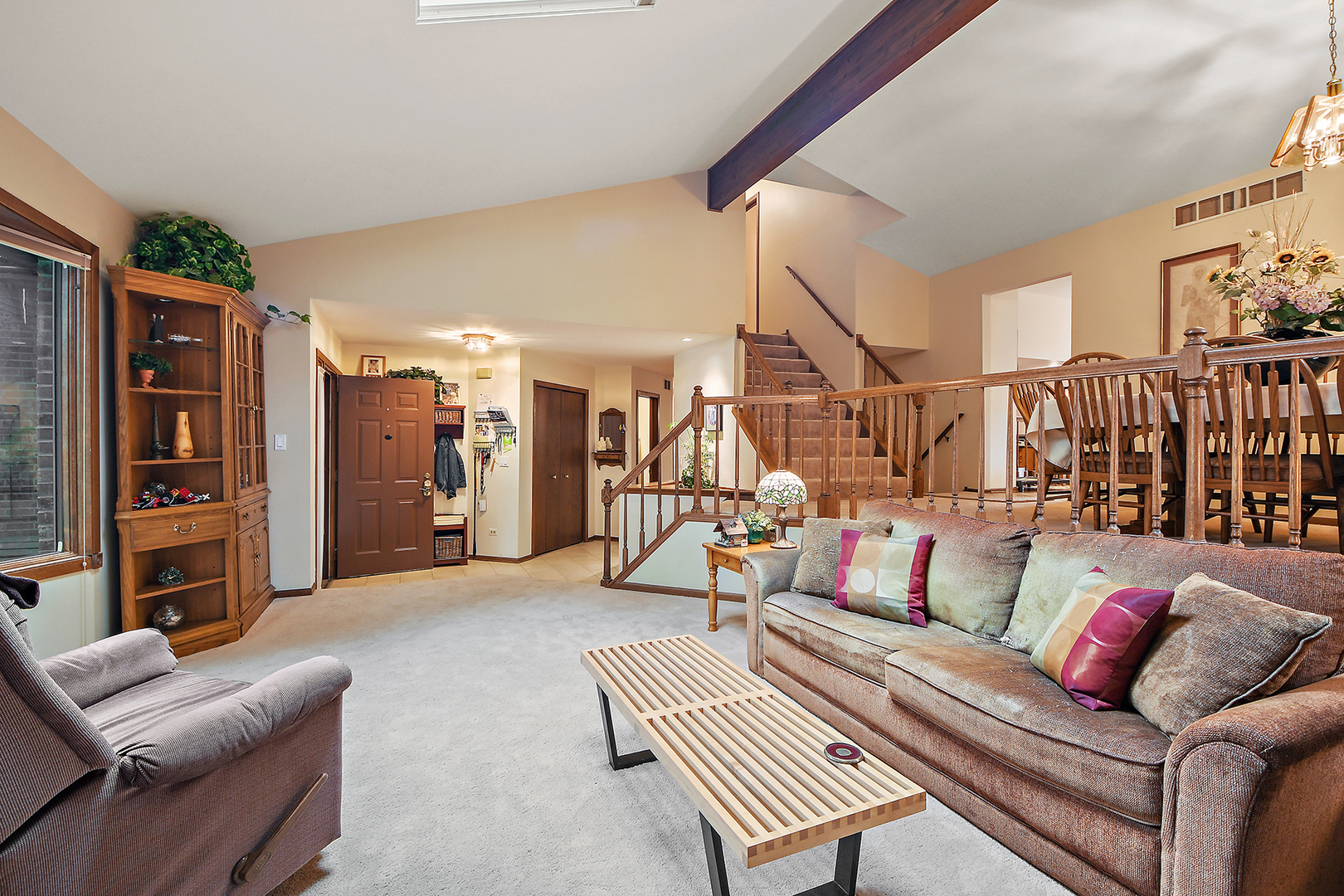 12612 West Hadley Road Homer Glen, IL 60491 - Photo 6 of 39 a living room with furniture and wooden floor