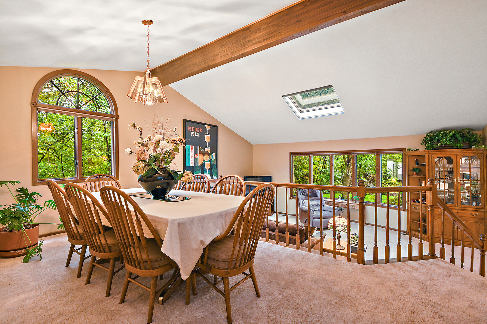 12612 West Hadley Road Homer Glen, IL 60491 - Photo 8 of 39 a view of a dining room with furniture window and outside view