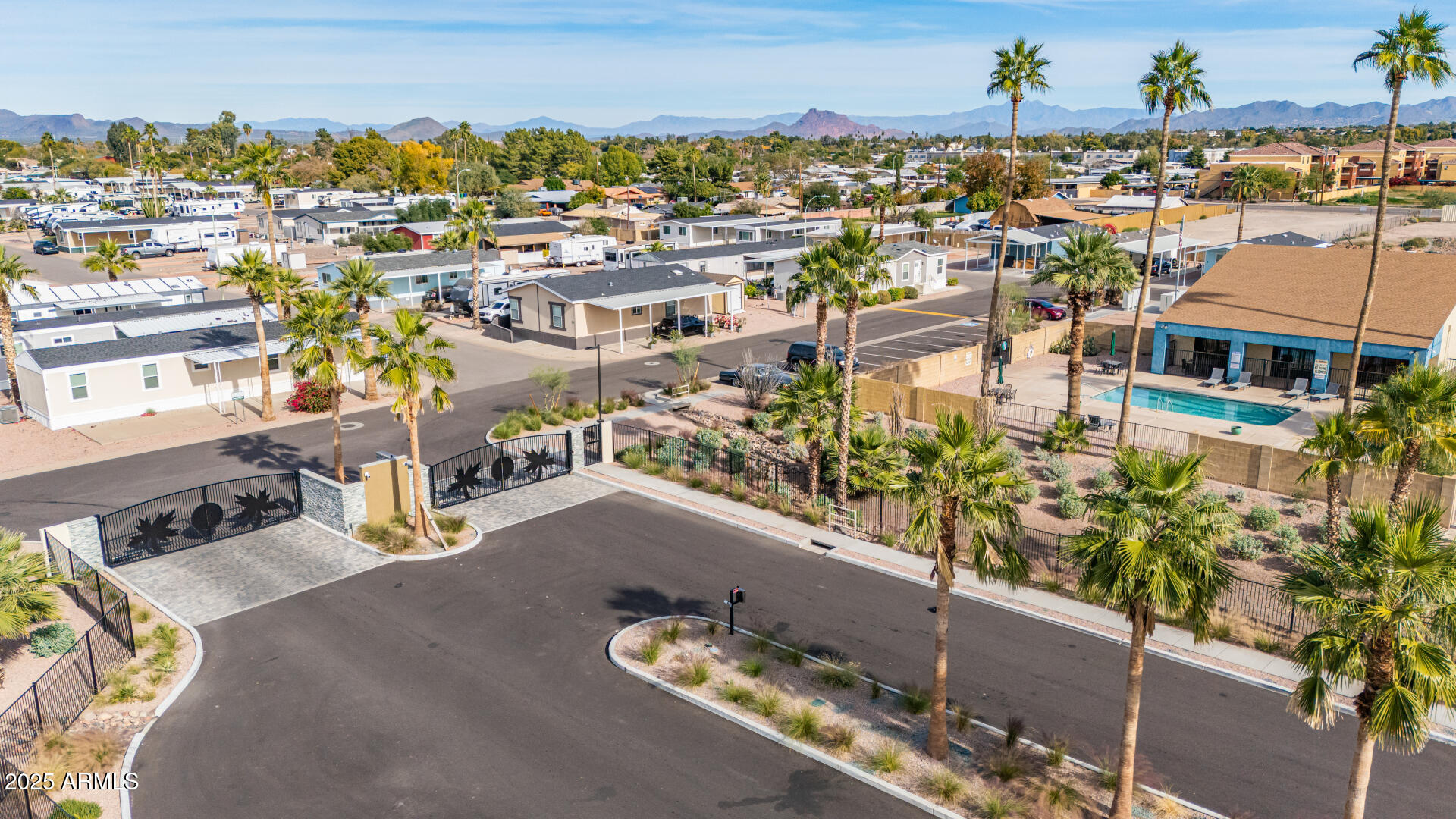 320 East McKellips Road, Unit 230 Mesa, AZ 85201 - Photo 34 of 43 an aerial view of a city