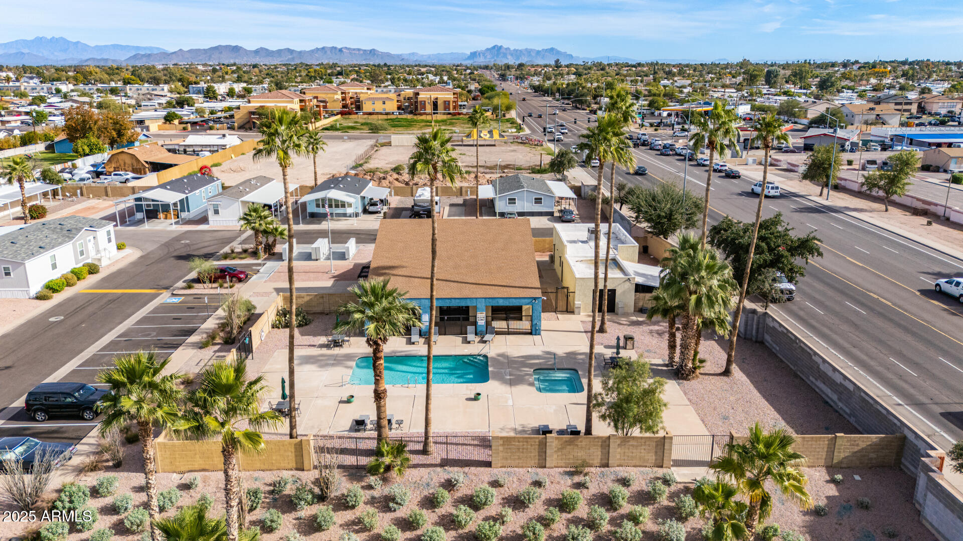 320 East McKellips Road, Unit 230 Mesa, AZ 85201 - Photo 35 of 43 an aerial view of multiple house