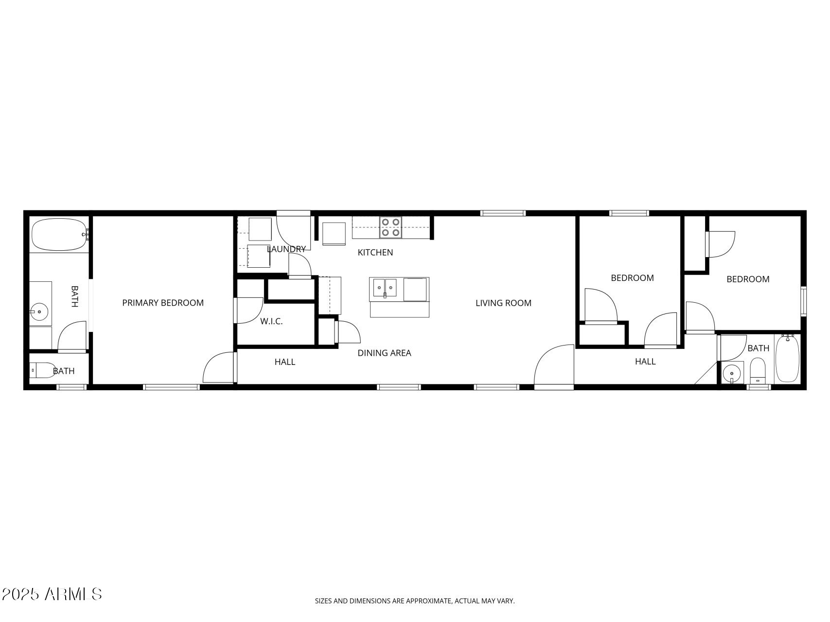 320 East McKellips Road, Unit 230 Mesa, AZ 85201 - Photo 43 of 43 a picture of a floor plan