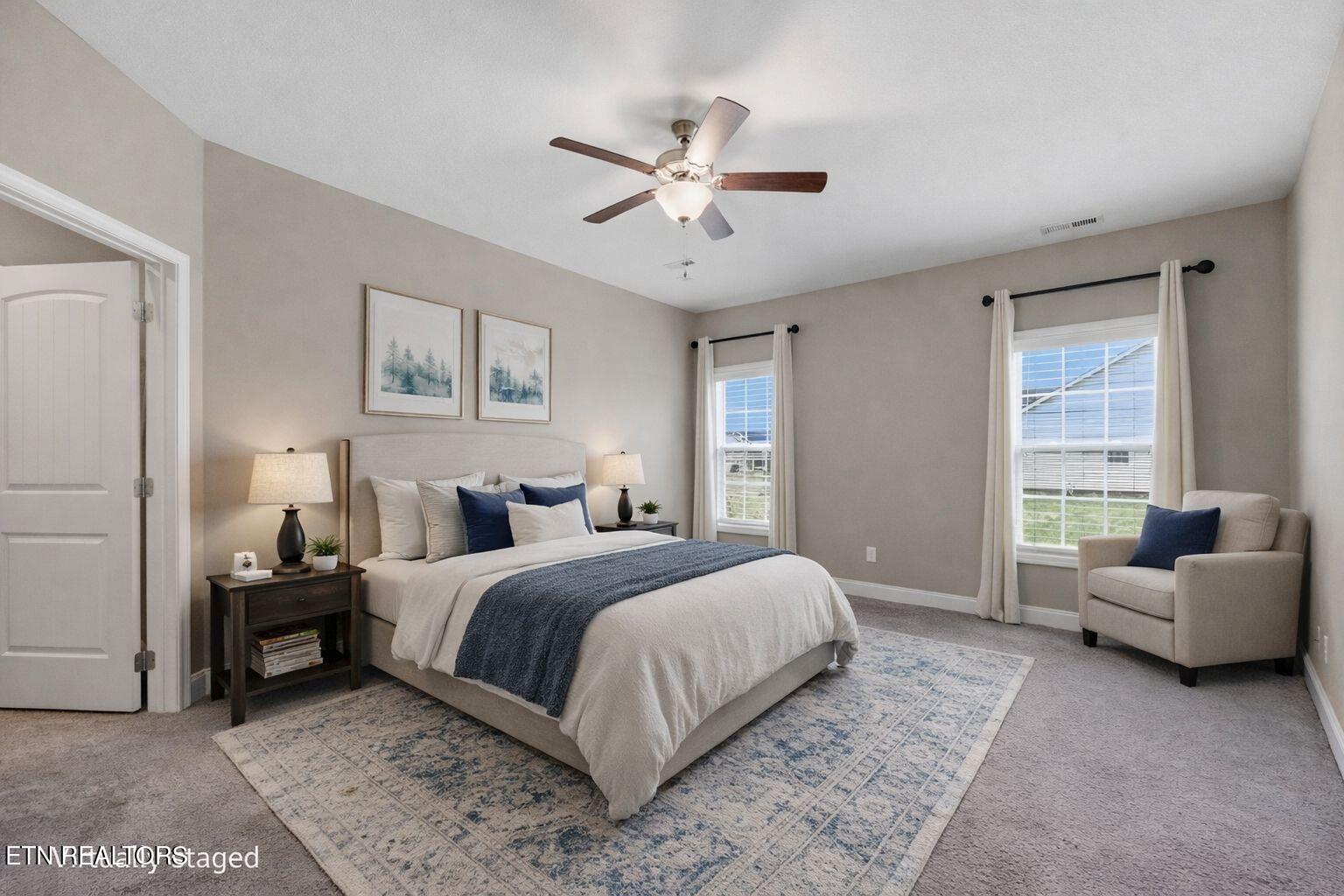 141 Hardinberry Street Oak Ridge, TN 37830 - Photo 13 of 27 15-web-or-mls-virtually_staged_bedroom_f