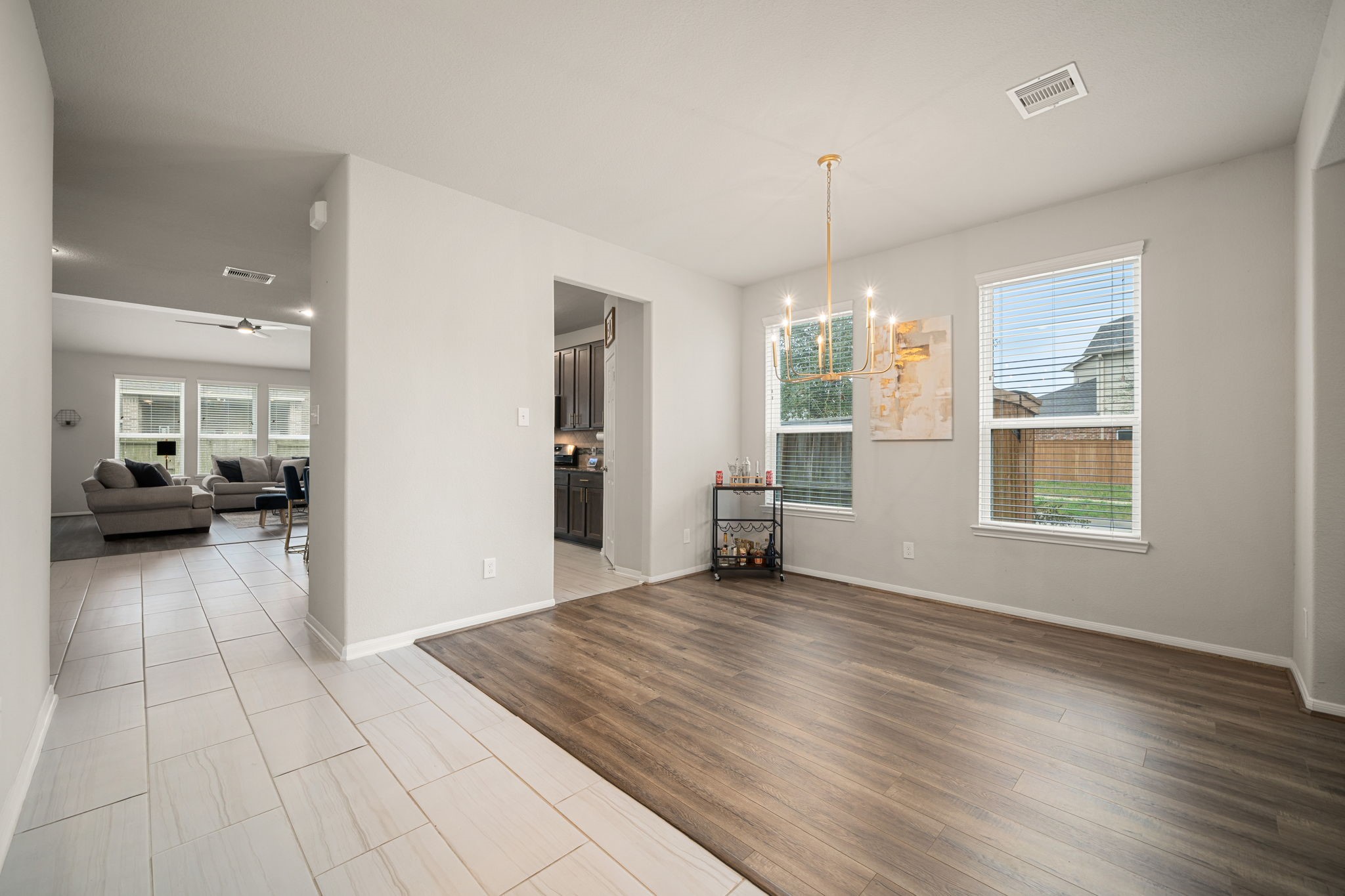 32743 Timber Point Drive Brookshire, TX 77423 - Photo 6 of 38 Dining room with chandelier