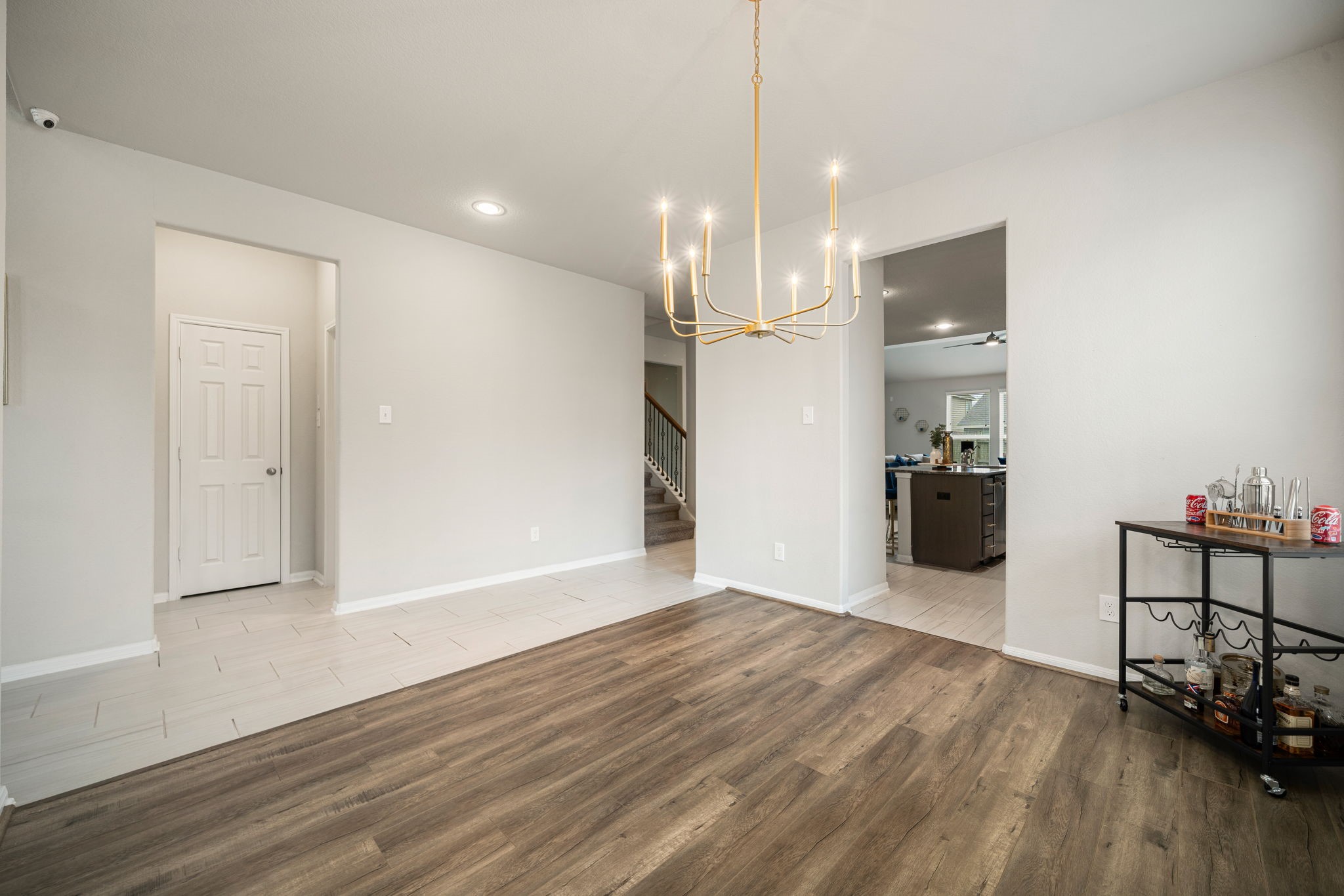 32743 Timber Point Drive Brookshire, TX 77423 - Photo 7 of 38 Dining room with chandelier