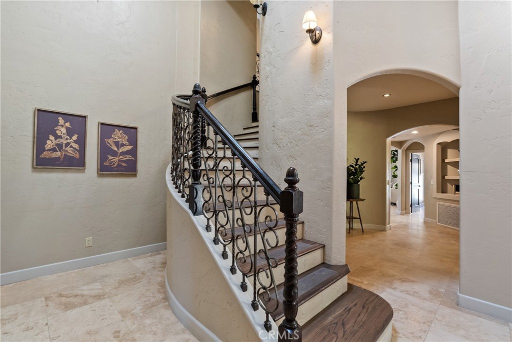 6360 Navarette Avenue Atascadero, CA 93422 - Photo 39 of 75 a view of entryway and hall with wooden floor