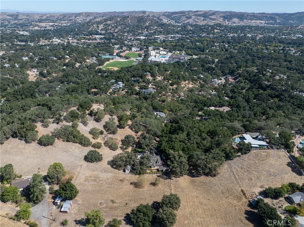 6360 Navarette Avenue Atascadero, CA 93422 - Photo 73 of 75 an aerial view of residential houses with outdoor space