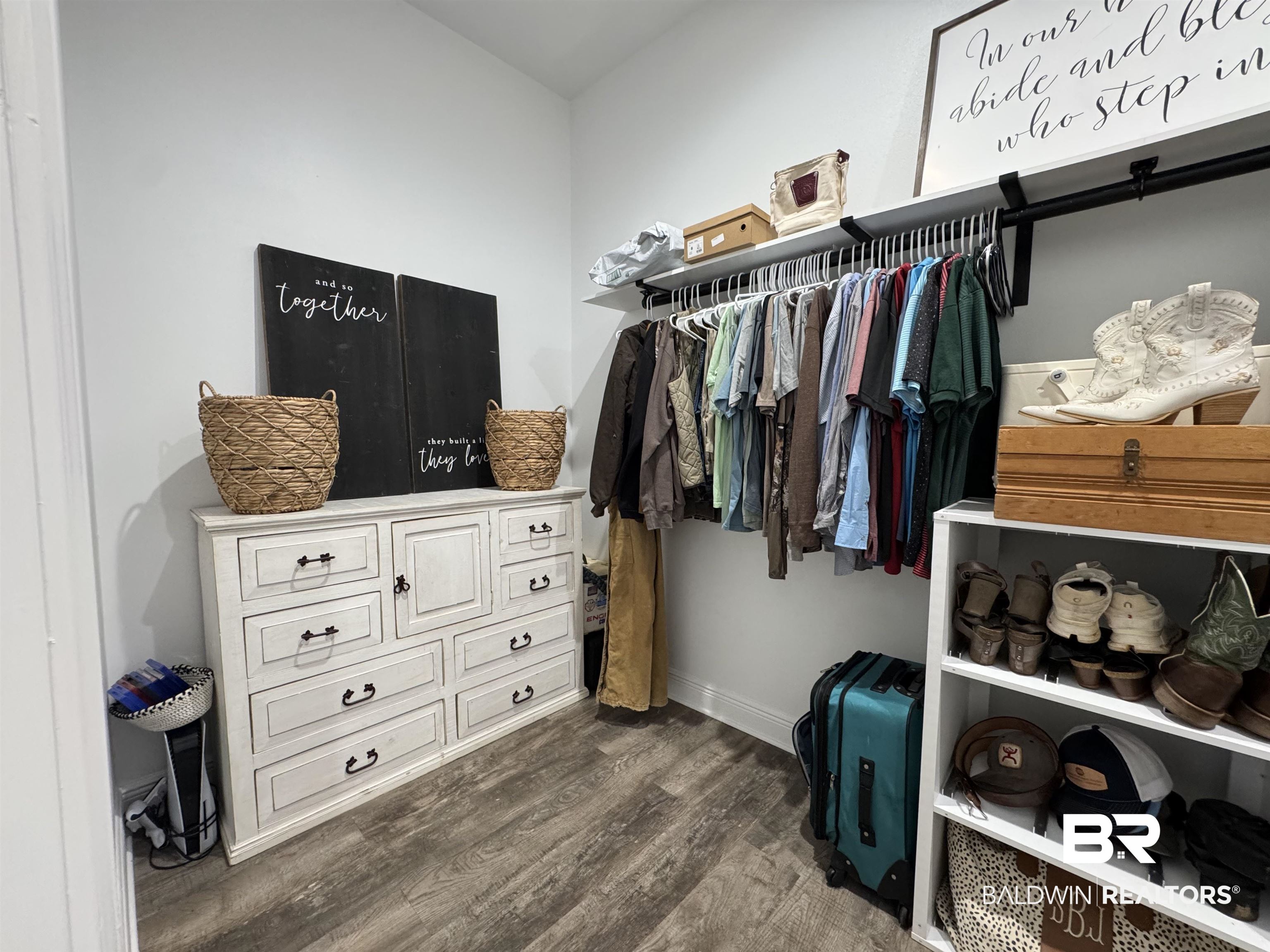 370 Dianne Road Frisco City, AL 36445 - Photo 38 of 41 Spacious closet with dark wood-type flooring