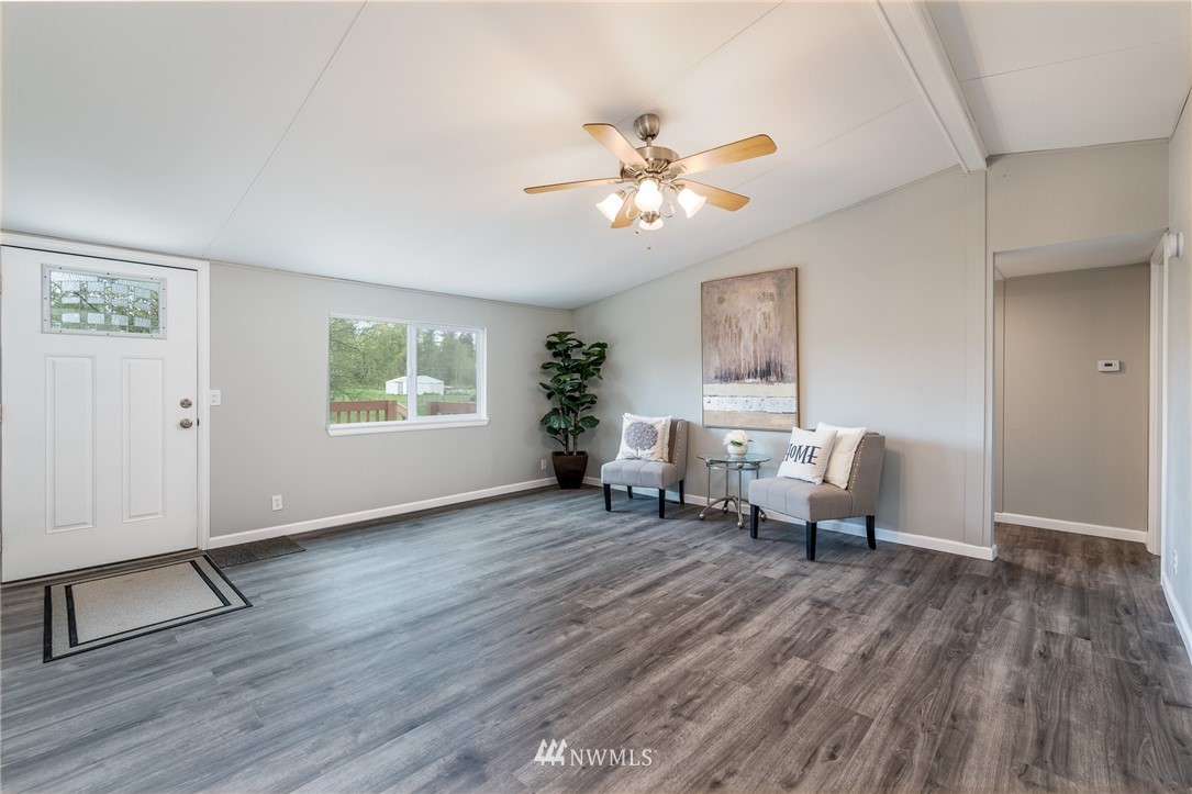 7992 Ham Road Custer, WA 98240 - Photo 4 of 31 a living room with furniture and wooden floor