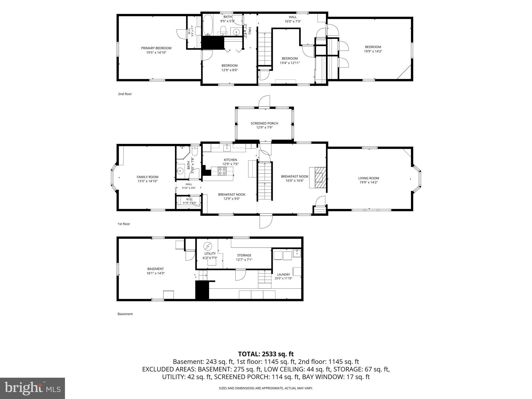 252 Bachmans Valley Road Westminster, MD 21158 - Photo 68 of 68 Whole House Floor Plan