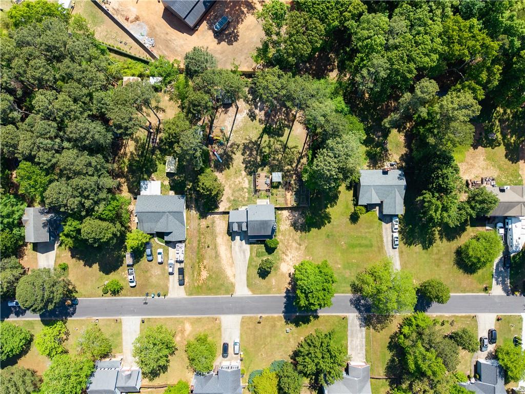 709 Muirfield Drive Winder, GA 30680 - Photo 57 of 65 an aerial view of a house with a yard