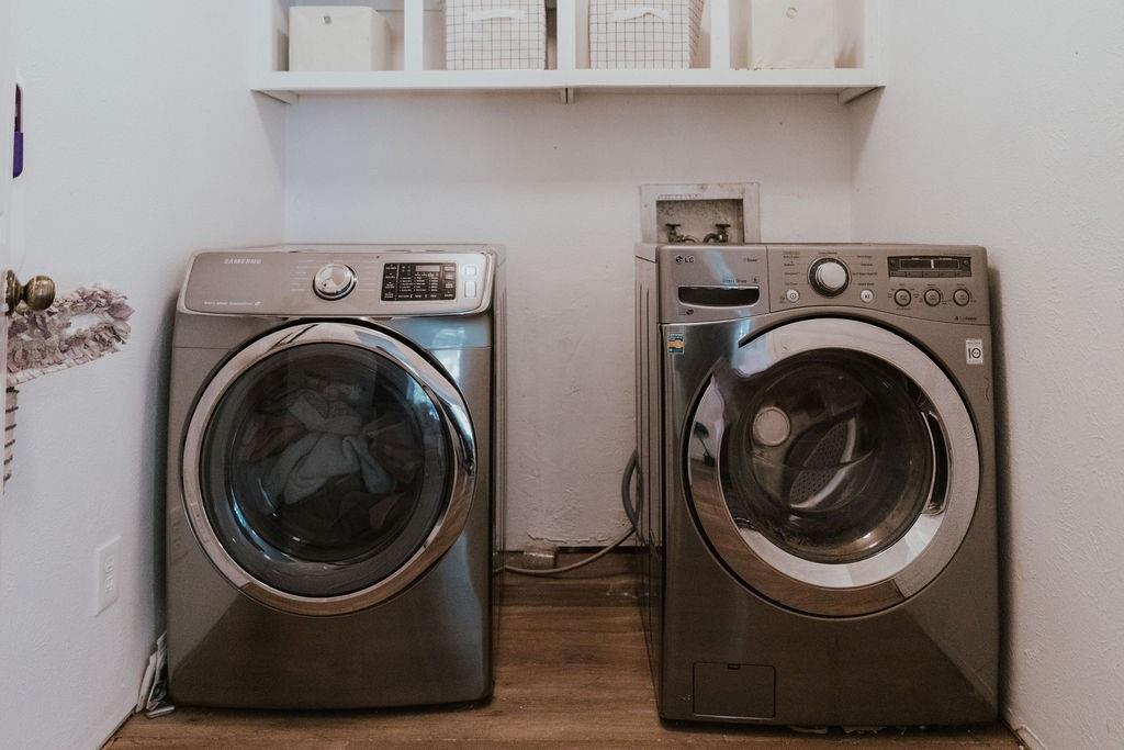 312 Perkins Road Krugerville, TX 76227 - Photo 23 of 32 a utility room with dryer and washer