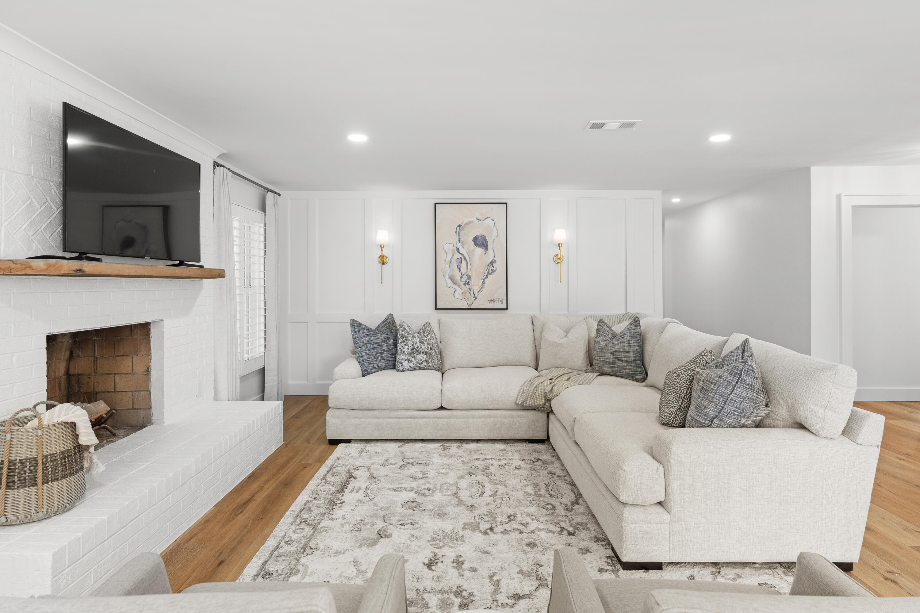 26 Sandestin Estates Drive Miramar Beach, FL 32550 - Photo 14 of 81 a living room with furniture and a fireplace