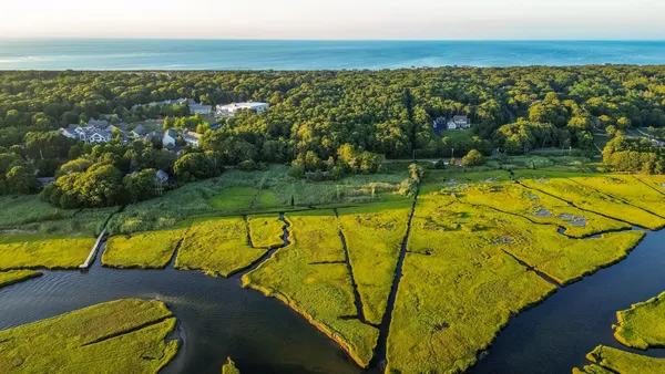 a view of an outdoor space and swimming pool