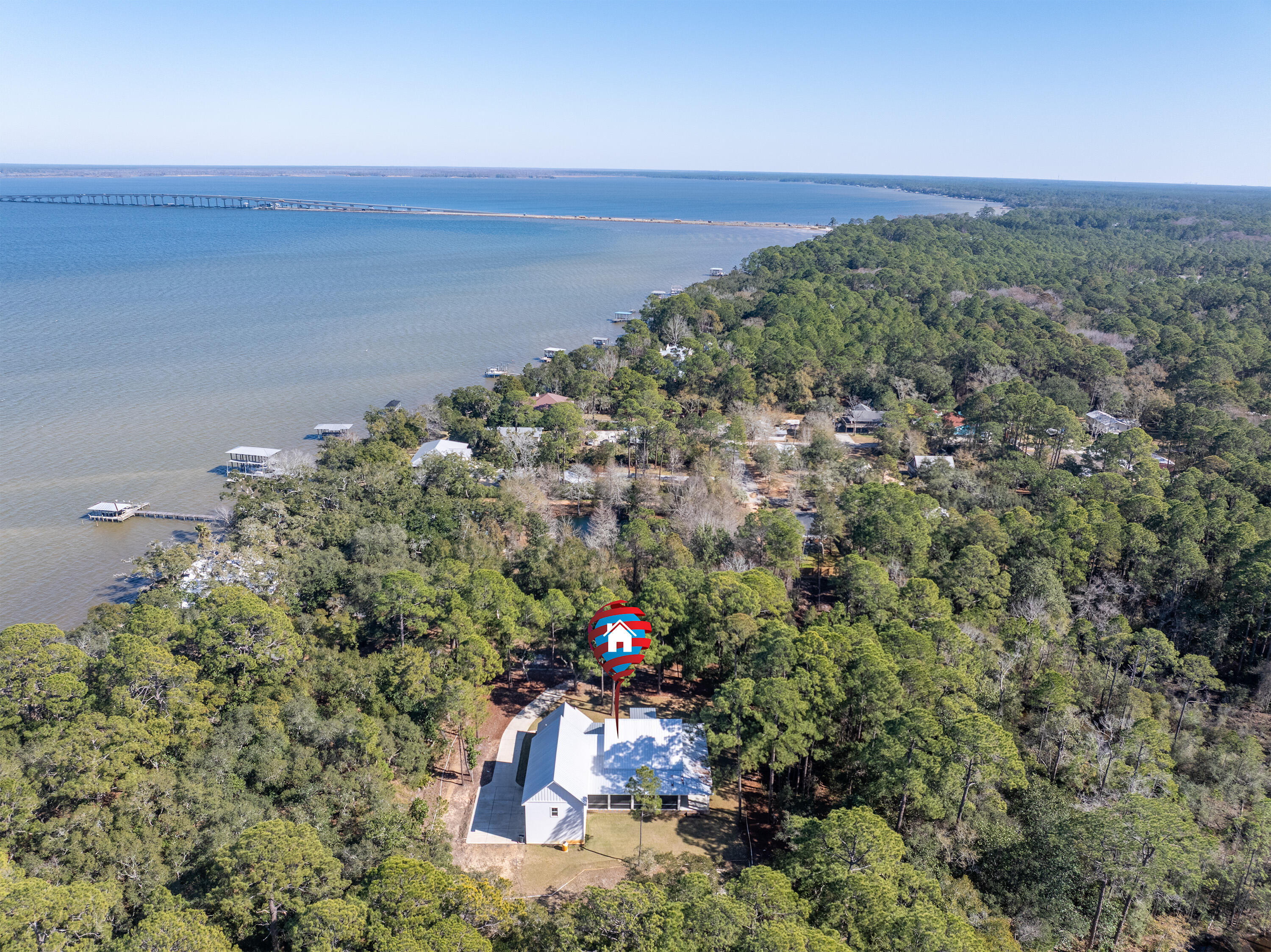 279 Smith Drive Santa Rosa Beach, FL 32459 - Photo 50 of 56 a view of outdoor space and mountain view