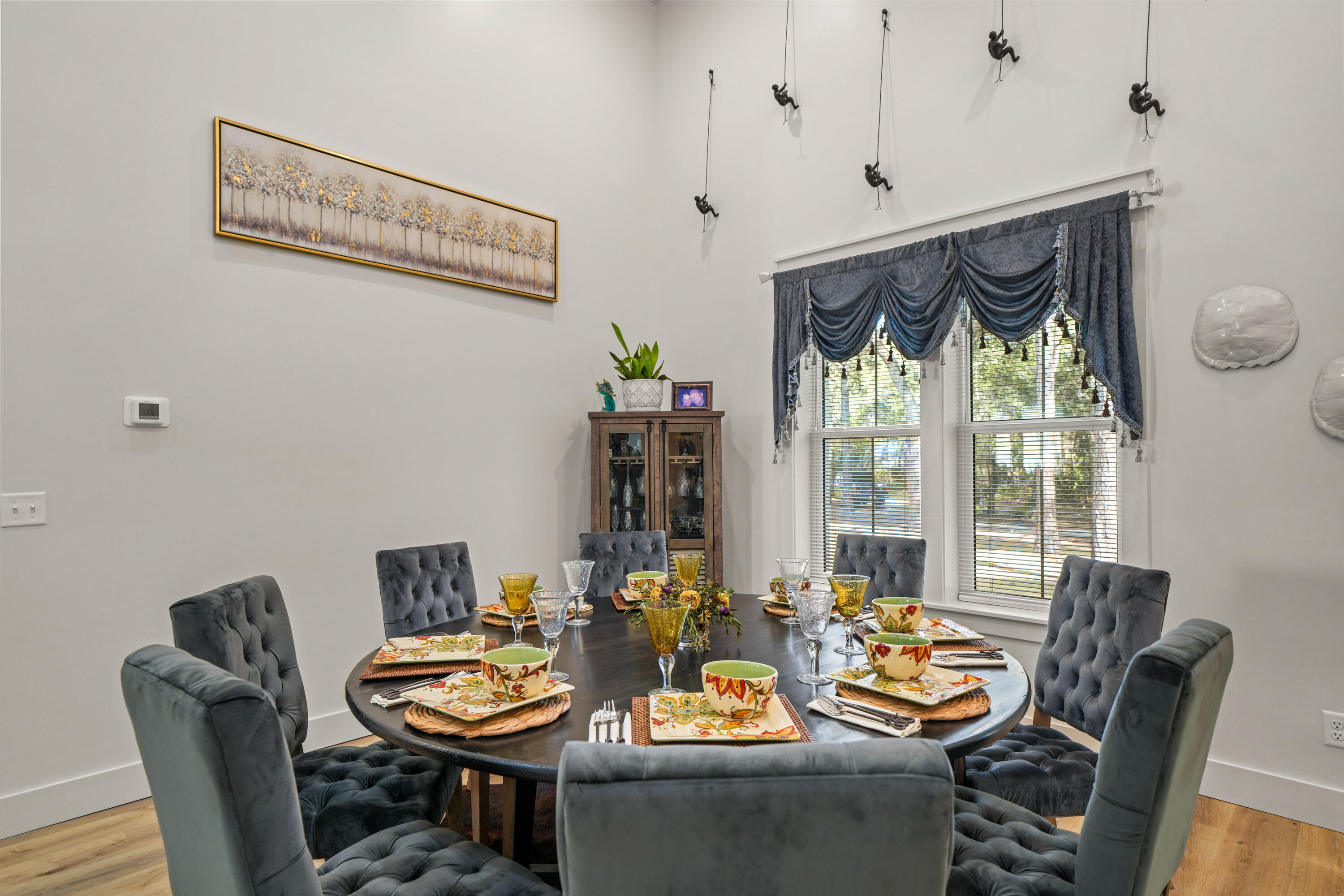 279 Smith Drive Santa Rosa Beach, FL 32459 - Photo 6 of 56 a view of a dining room with furniture window and outside view