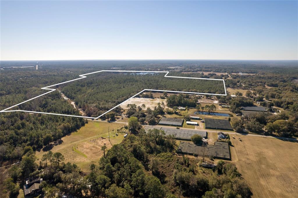 North Road Pierson, FL 32180 - Photo 2 of 13 an aerial view of house with yard