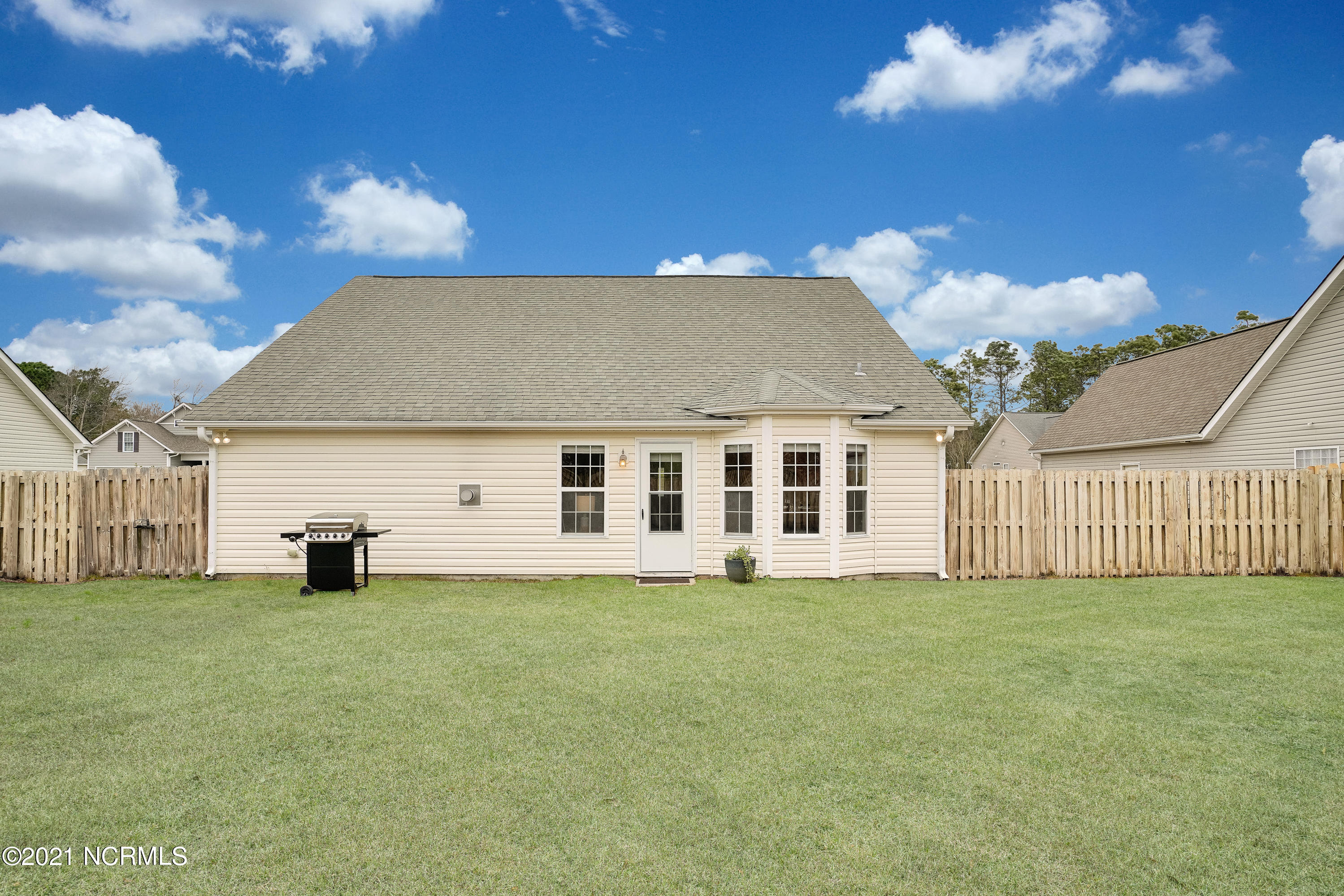 4427 Frying Pan Road Southeast Southport, NC 28461 - Photo 28 of 29 Terrific Fenced Back Yard