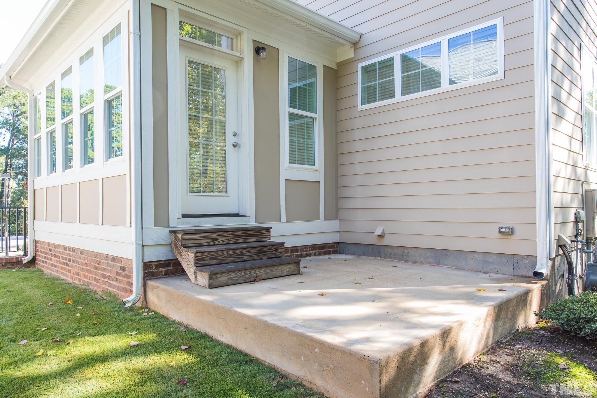 2809 Plumfield Place Raleigh, NC 27607 - Photo 22 of 25 a view of a house with backyard