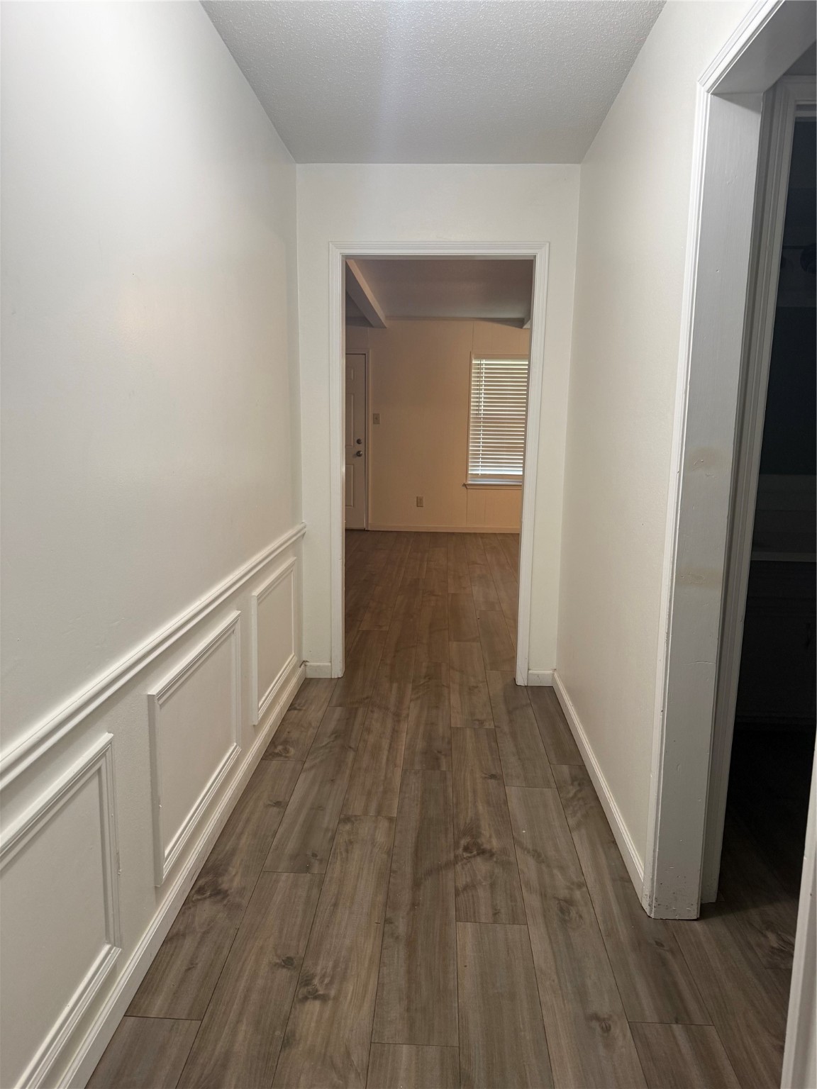 3210 Haydee Road Spring, TX 77388 - Photo 6 of 12 a view of hallway with wooden floor