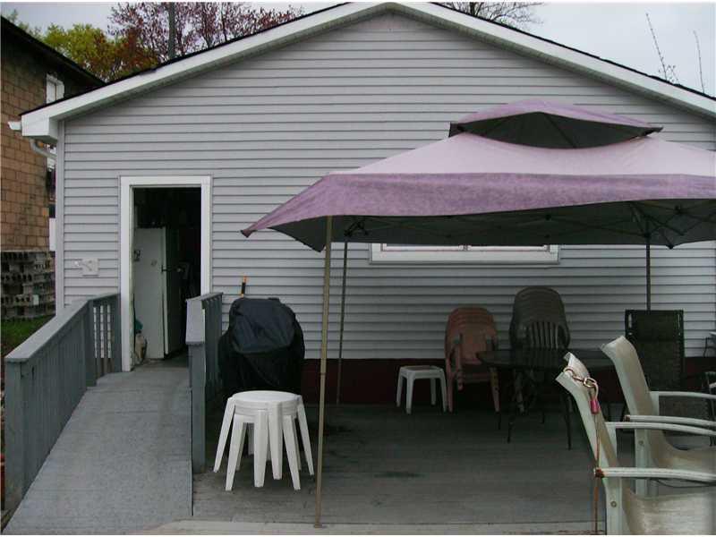 419 Ohio Avenue Rochester, PA 15074 - Photo 24 of 25 Exterior Back. ~Deck to Garage With Ramp!~