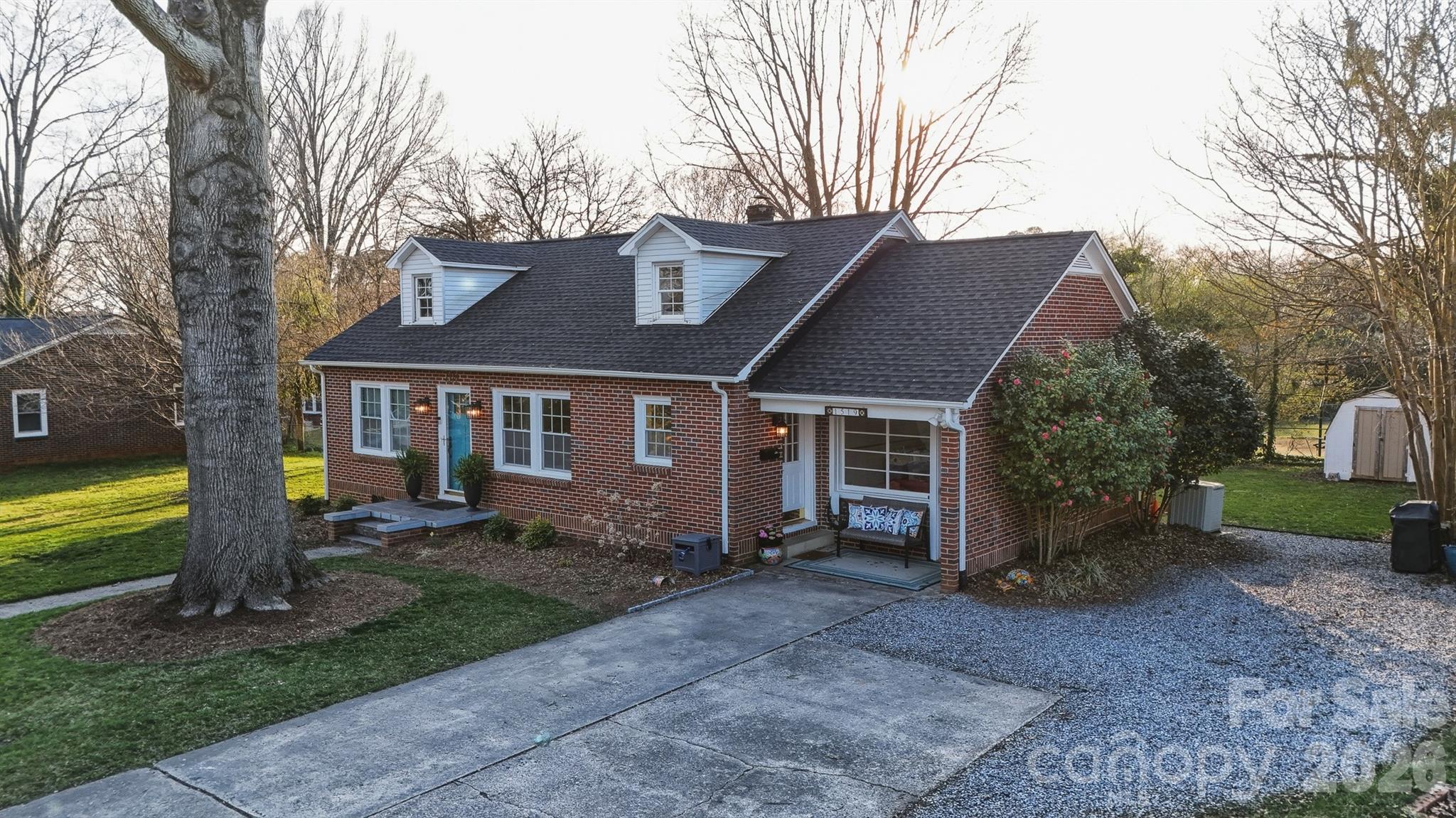 1519 3rd Street Northwest Hickory, NC 28601 - Photo 43 of 48 a view of a yard in front of house