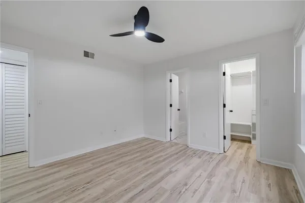 wooden floor in an empty room