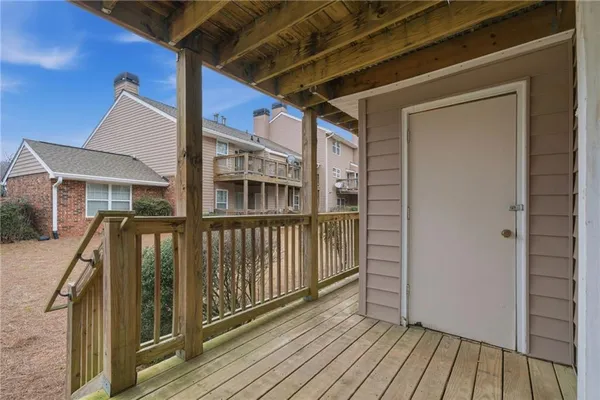 a view of deck with patio