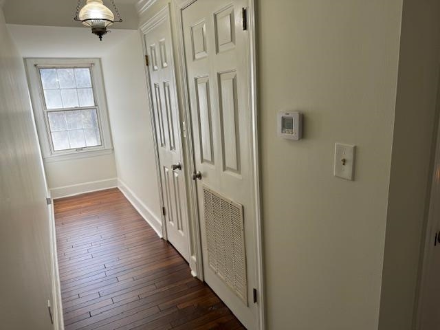 1409 Roper Road Bolivar, TN 38008 - Photo 18 of 33 Hall featuring dark hardwood / wood-style flooring