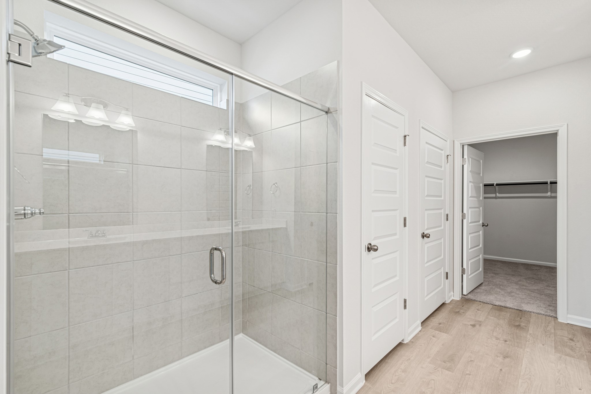 1903 Temple Grove Drive Rosharon, TX 77583 - Photo 20 of 37 The Avery- Primary Bath with Large Walk-In Shower