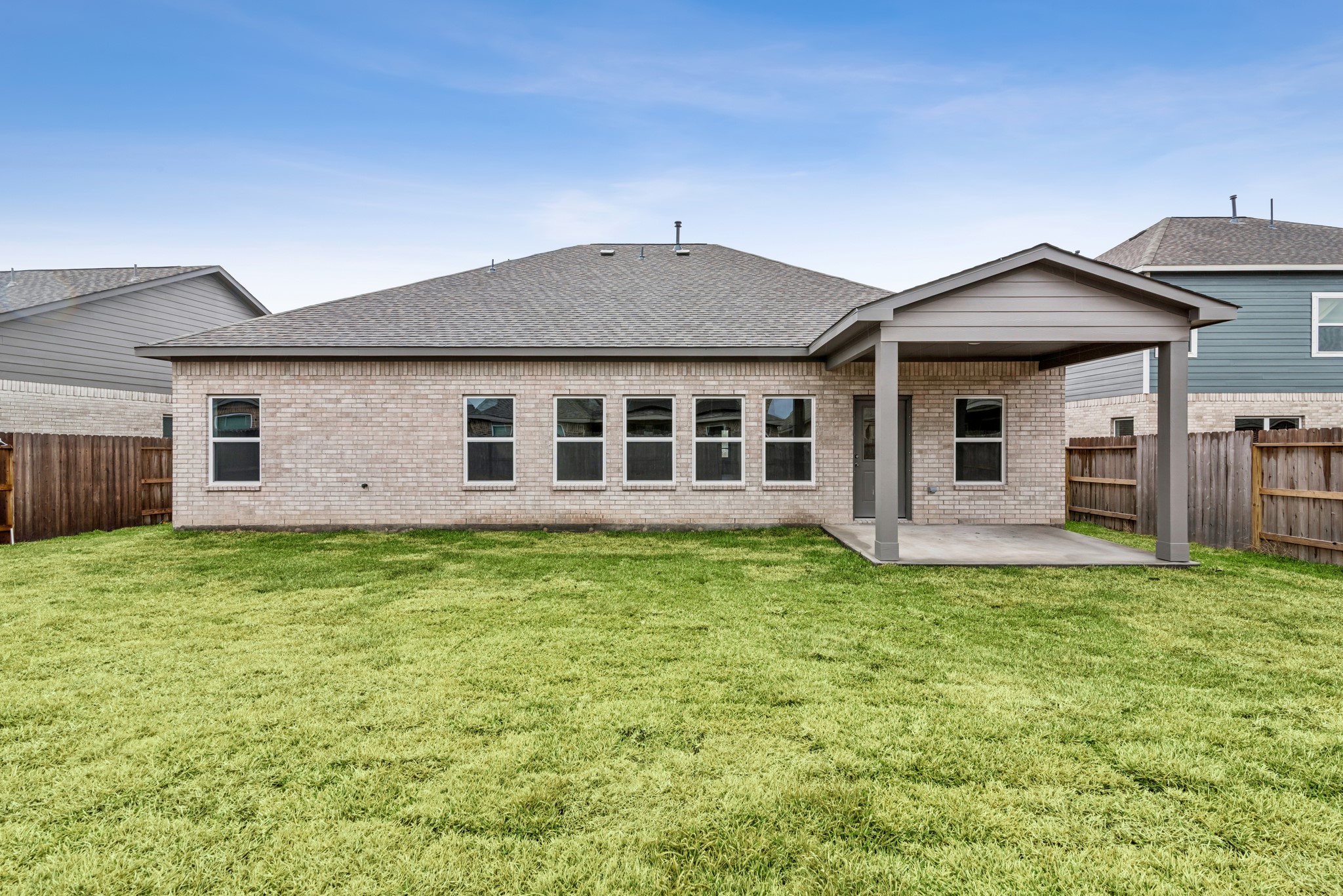1903 Temple Grove Drive Rosharon, TX 77583 - Photo 34 of 37 The Avery- Back Exterior