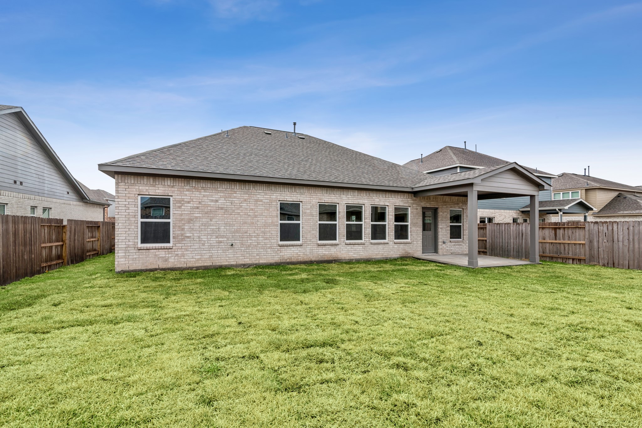 1903 Temple Grove Drive Rosharon, TX 77583 - Photo 35 of 37 The Avery- Back Exterior