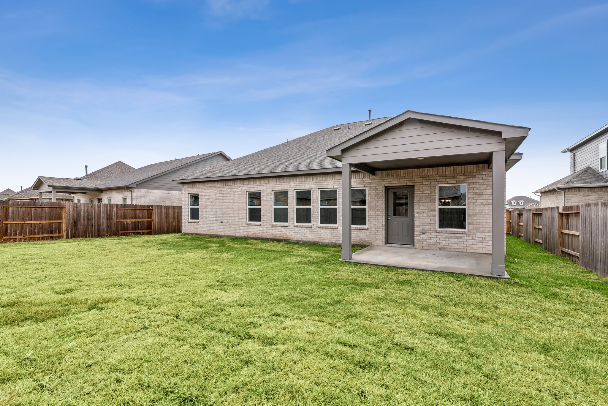 1903 Temple Grove Drive Rosharon, TX 77583 - Photo 36 of 37 The Avery- Back Exterior