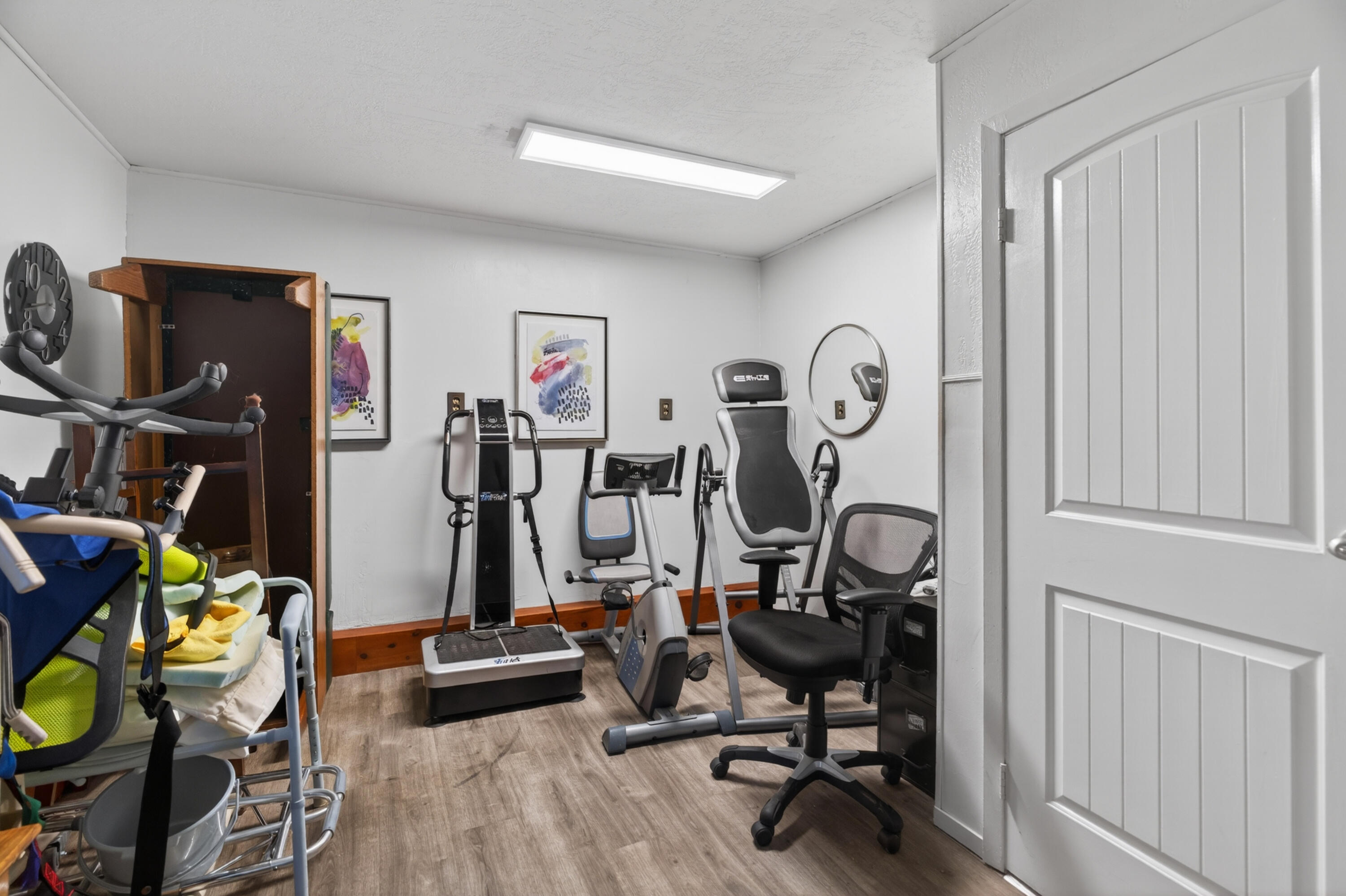 1391 Rouge Road Shasta Lake, CA 96019 - Photo 23 of 30 a view of a room with gym equipment