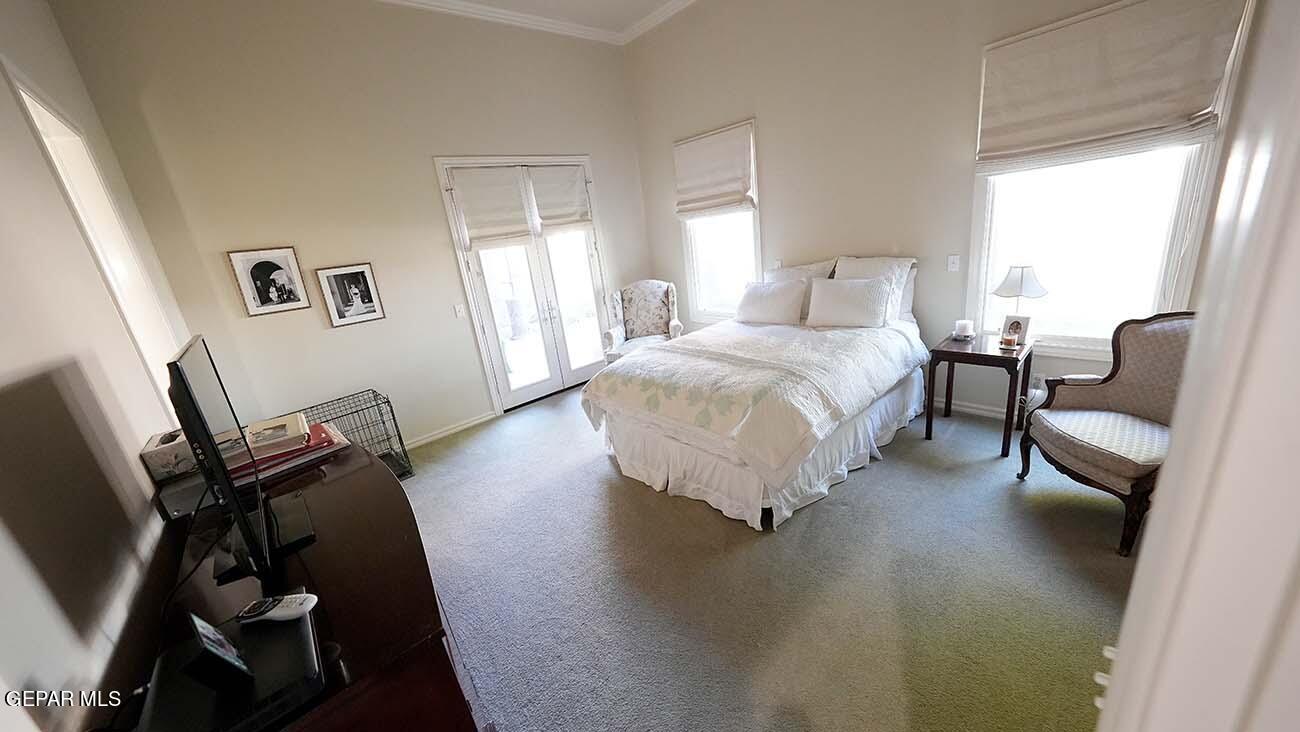 656 Cox Road El Paso, TX 79932 - Photo 27 of 74 4th Bedroom with Patio and Private Bath